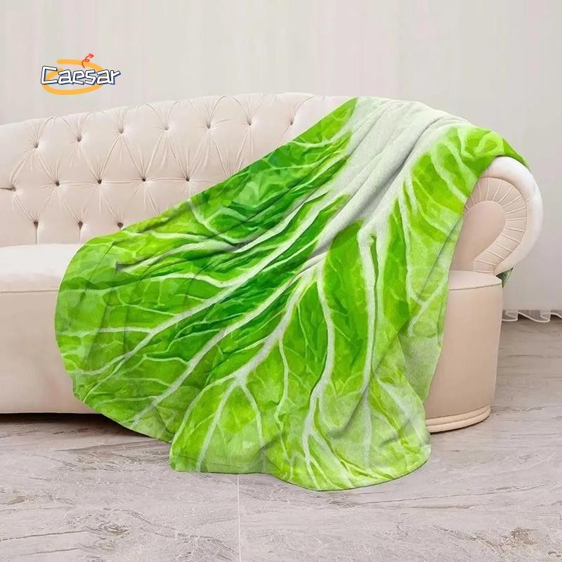 caesarA8Soft Cabbage ผ้าห่มแปลกใหม่ตลก