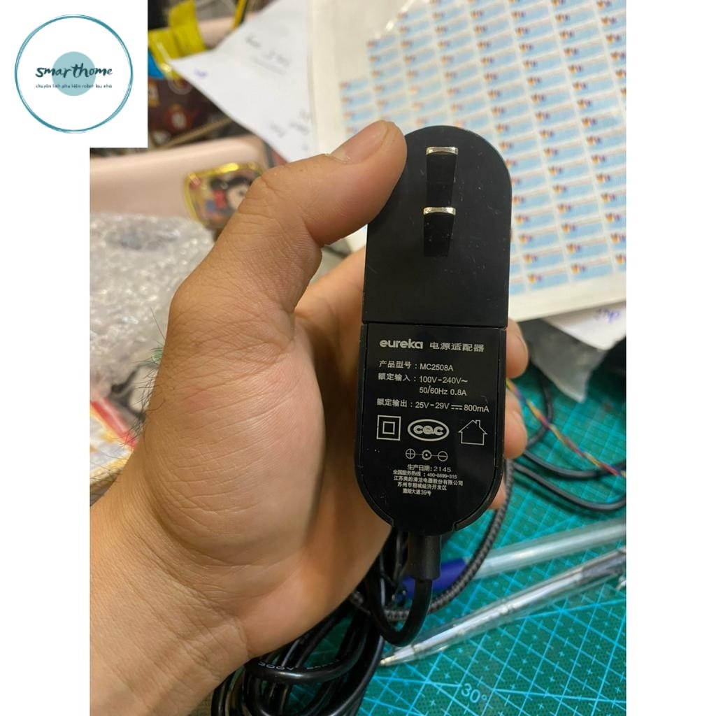 เปลี่ยนอะแดปเตอร์ AC/DC สําหรับ Eureka MC2508A NEC122A NEC-122 NEC-122 NEC124A NEC-124A NEC126 NEC-1