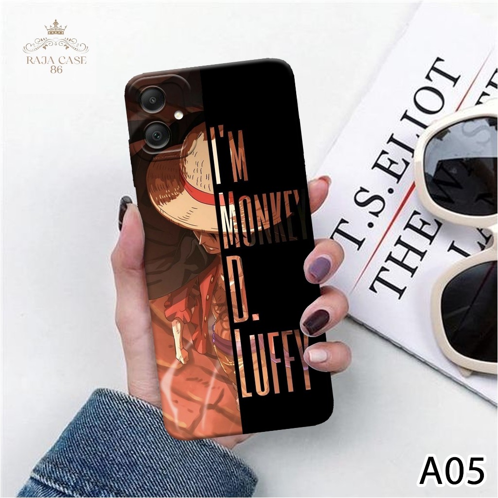 HP Softcase Samsung Galaxy A05 - RAJACASE - Casing Samsung A05 - Motif case ANIME - Samsung A05 - So