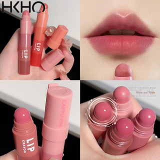 Hkho ชุดลิปสติก ลิปกลอส เนื้อแมตต์กํามะหยี่ กันน้ํา ติดทนนาน 4 สี