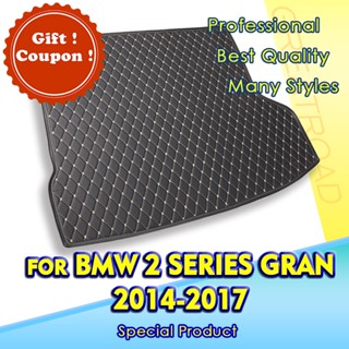 พรมปูพื้นรถยนต์ สําหรับ BMW 2 Series Gran 2014 2015 2016 2017