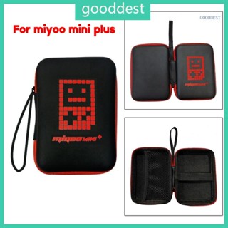 Goo กระเป๋าเคส EVA กันฝุ่น กันตก สําหรับ MiyooMini Plus HandheldGame Console