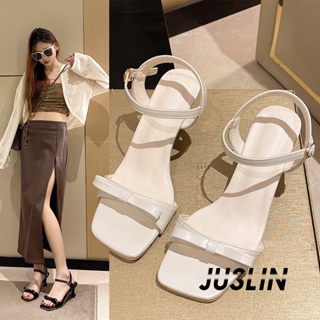 JUSLIN  รองเท้าส้นสูง รองเท้าแตะ รองเท้าส้นสูงผู้หญิง 2023 ใหม่  Unique High quality ทันสมัย ทันสมัย B94G0IZ 37Z230910