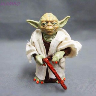 Huimao โมเดลฟิกเกอร์ อนิเมะ Star War Yoda Yoda ขนาดเล็ก ของเล่น ของขวัญวันเกิด สําหรับเด็ก