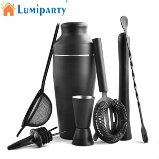 Lumiparty ชุดเครื่องมือบาร์เทนเดอร์ สเตนเลส พรีเมี่ยม 8 ชิ้น