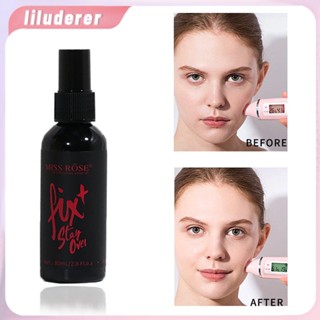 Miss Rose Cross-border 80ml สเปรย์แต่งหน้า Moisturizing Lasting Matte Makeup Toner HO