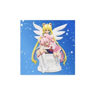 ฟิกเกอร์ Ichiban Kuji Lottery Sailor Moon The Movie Last One Prize: Eternal Sailor Moon &amp; Eternal Sailor Chibi Moon สีพิเศษ