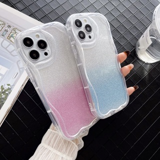 เคสซิลิโคนนิ่ม แบบใส ไล่โทนสี สําหรับ Vivo Y75 Y55 Y21 Y21S Y21A Y21T Y33S Y30 Y30i Y31 Y51 Y22 Y22S Y73 Y85 Y95 Y91 Y91C Y93 Y91i V21e V9 S1 Pro