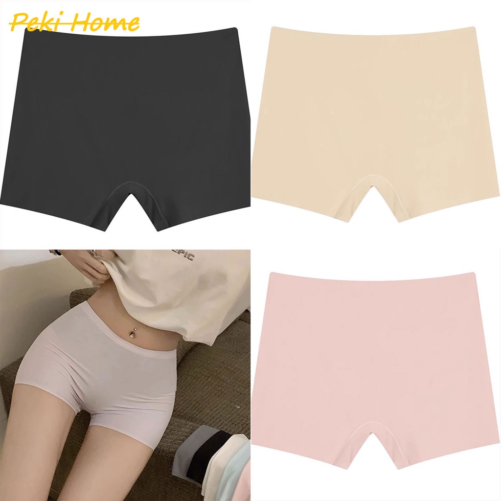 พร้อมส่ง กางเกงซับในเเฟชั่นผู้หญิงสีพื้นใส่กับกระโปรงหรือกางเกงขาสั้น