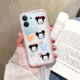 ใหม่ พร้อมส่ง เคสโทรศัพท์มือถือแบบนิ่ม TPU ใส ลายการ์ตูน MK MN Loves น่ารัก สําหรับ VIVO V29 VIVO Y78 V29 5G 2023