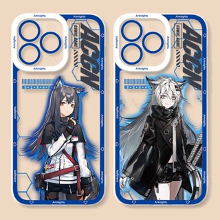 เคสโทรศัพท์ OPPO แบบนิ่ม ใส ลายเกม Arknights น่ารัก