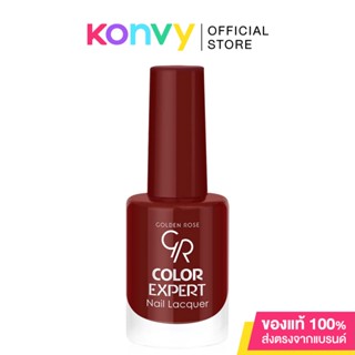 Golden Rose Color Expert Nail Lacquer 10.2ml โกลเด้น โรส น้ำยาทาเล็บ เนื้อสีแน่นเข้มข้น ติดทนนาน.