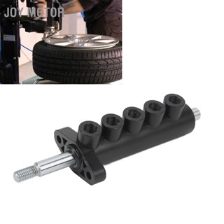  JOY Motor เครื่องเปลี่ยนยางเท้าเหยียบวาล์วนิวเมติก 5 ทิศทางอลูมิเนียม 8 มม.เกลียวเหล็ก Rod อุปกรณ์ซ่อม