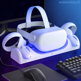 Wu แท่นชาร์จแม่เหล็ก USB สําหรับหูฟัง Oculus Quest 2 VR