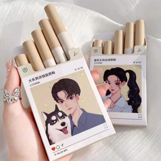 [Daily Selection] ชุดกล่องของขวัญ ลิปสติก ลิปกลอส เนื้อแมตต์กํามะหยี่ ติดทนนาน ไม่จางหาย แบรนด์เฉพาะ 8/21 5 ชิ้น