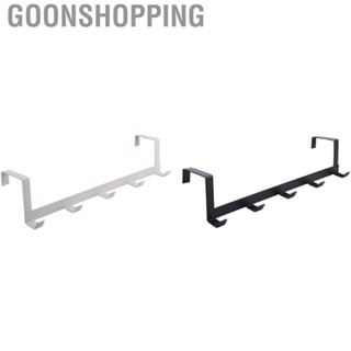 Goonshopping Door Hook Hanger  Rack Drill Free for Hanging Clothes Hat Bag Towel Bathroom Entryway