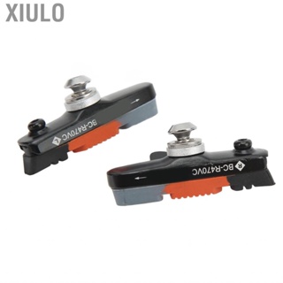 Xiulo New 1 Pair Road Bike C Brake Pads Aluminum Alloy Low Noise Wear Resistant