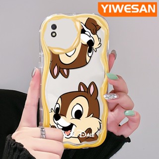 เคสโทรศัพท์มือถือ ซิลิโคนนุ่ม ใส กันกระแทก ลายการ์ตูนชิพน่ารัก สีครีม สําหรับ Xiaomi Redmi 9C NFC Redmi 9A 9i A1 A2 POCO C31