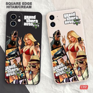 เคสโทรศัพท์มือถือยางนิ่ม ลายการ์ตูนอนิเมะ Grand Theft Auto GTA Cool MP107 Infinix Smart 4 5 6 Hot 9 10 11 12 Play Note12 สําหรับ HP