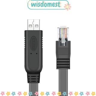 Wisdomest สายเคเบิลคอนโซล สําหรับเราเตอร์ USB อะแดปเตอร์แปลงสายคอนโซล