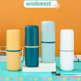 Wisdomest ถ้วยใส่แปรงสีฟัน แบบพกพา
