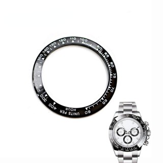 Top นาฬิกาข้อมือเซรามิก สีดํา สีขาว 38.6 มม. สําหรับ rolex Daytona  116500 - 116520