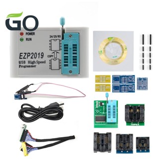 ชิปโปรแกรมเมอร์ EZP2019 USB SPI EZP2019 รองรับ 24 25 93 EEPROM 25 Flash BIOS และ 5 ซ็อกเก็ต