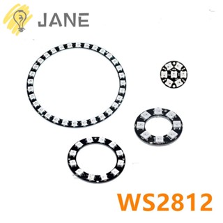 Jane WS2812 5050 แหวนไฟไดรเวอร์ LED เต็มสี