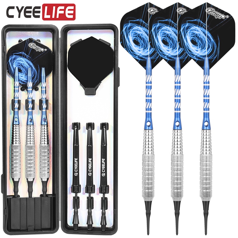 CyeeLife Soft Tip Darts 14/16/17/18g Dart Indoor Sports Needle Throwing For Dartboard Tip Sporting G