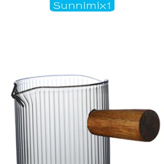 [Sunnimix1] แก้วตวงนม ขนาดเล็ก ทนความร้อน สีโปร่งใส สําหรับโรงแรม ร้านอาหาร สํานักงาน