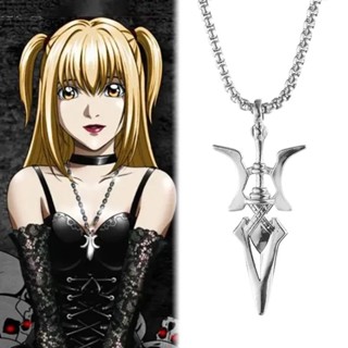 สร้อยคอคอสเพลย์ จี้การ์ตูนอนิเมะ Death Note MisaMisa Heaven Grazing Halberd เหมาะกับทุกเพศ