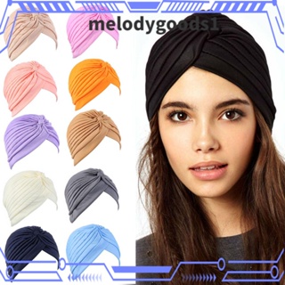 Melodygoods1 ผ้าโพกหัว แบบยืดหยุ่น สําหรับผู้หญิง