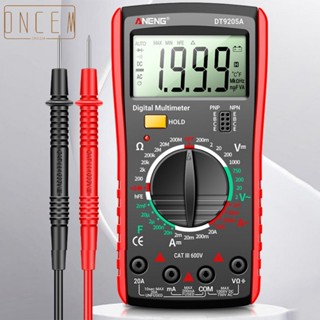 【ONCEMOREAGAIN】Multimeter DT9205A Household LCD Screen Multi-function 1999 Anti-Burning