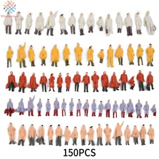 โมเดลหุ่นคนจําลอง ขนาด 1:87 สีสันสดใส ของเล่นสําหรับเด็ก
