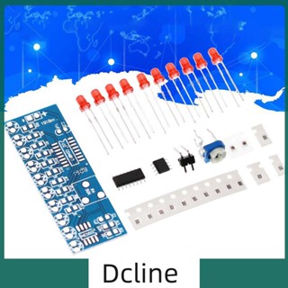 [Dcline.th] Ne555 CD4017 ชุดไฟกระพริบ LED SMD 2.5-14.5V สําหรับฝึกบัดกรี