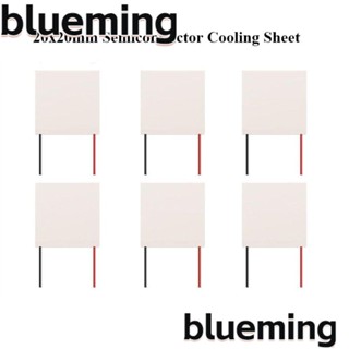 Blueming2 แผ่นเลเซอร์ระบายความร้อน 5V ขนาด 20x20 มม. สีขาว สําหรับพัดลมระบายความร้อน