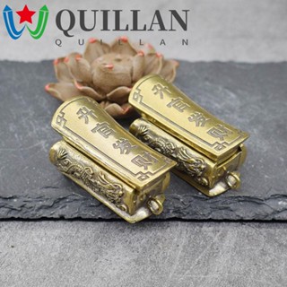 Quillan จี้รูปโลงศพ แฮนด์เมด สไตล์โบราณ สร้างสรรค์ สําหรับแกะสลัก