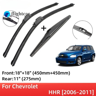 Flightcar ใบปัดน้ําฝน ด้านหน้า และด้านหลัง อุปกรณ์เสริม สําหรับ Chevrolet HHR 2006-2011 J Hook 2006 2007 2008 2009 2010 2011