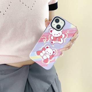 เคสป้องกันโทรศัพท์มือถือ TPU PC กันกระแทก คุณภาพสูง สําหรับ iPhone 14 14pro 14promax 11 12 13pro max