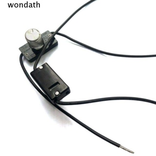 Wonda สวิตช์หรี่ไฟ AC120V พลาสติก ทนทาน สีดํา สีเงิน สําหรับช่างไฟฟ้า