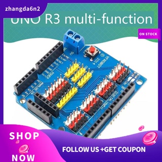 【พร้อมส่ง】โมดูลบอร์ดขยายเซนเซอร์ V5.0 สําหรับ Arduino UNO R3 1 ชุด