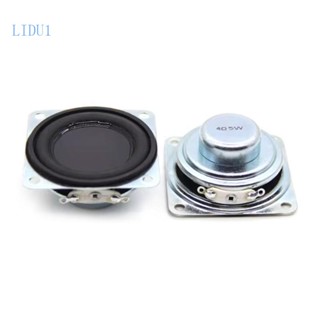 Lidu1 ลําโพงขยายเสียง HiFi 4 โอห์ม 45 มม. 5W DIY 2 ชิ้น