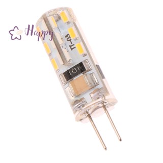 &lt;Happybay&gt; หลอดไฟสปอตไลท์ LED G4 1.5W AC220V 3014SMD ซิลิโคน ขนาดเล็ก ประหยัดพลังงาน 360 องศา 1 ชิ้น