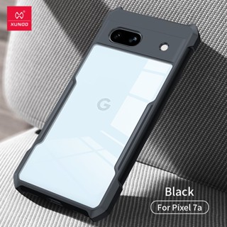 สําหรับ Google Pixel 7A เคส Xundd ถุงลมนิรภัย กันตก ใส PC TPU นิ่ม ซิลิโคน เคสป้องกัน