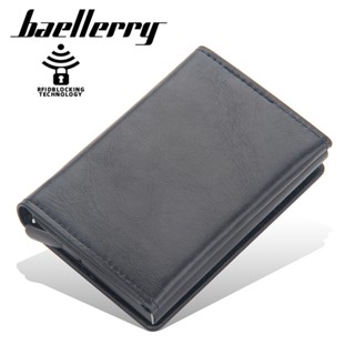 【ขายดี】Baellerry ใหม่ ชุดคลิปหนีบบัตรอัตโนมัติ ป้องกันการโจรกรรม สําหรับผู้ชาย