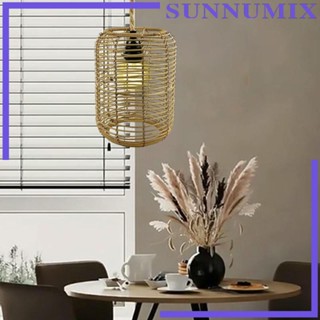 [Sunnimix] โคมไฟหวายเทียม แฮนด์เมด DIY อเนกประสงค์ สําหรับตกแต่งบ้าน ข้างเตียง