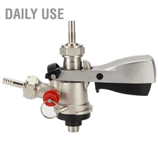 Daily Use G5/8 S ประเภทตู้เบียร์ Keg Coupler พร้อมวาล์วระบายความดัน Home Brewing System