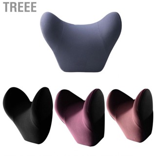 Treee Pillow Memory Foam Breathable Softness Neck Back Support Cushion for Driving