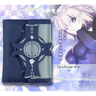 (($ยอดนิยม $) กระเป๋าสตางค์ใบสั้น ลายการ์ตูนอนิเมะ fate grand order Matthew 30% สองมิติ