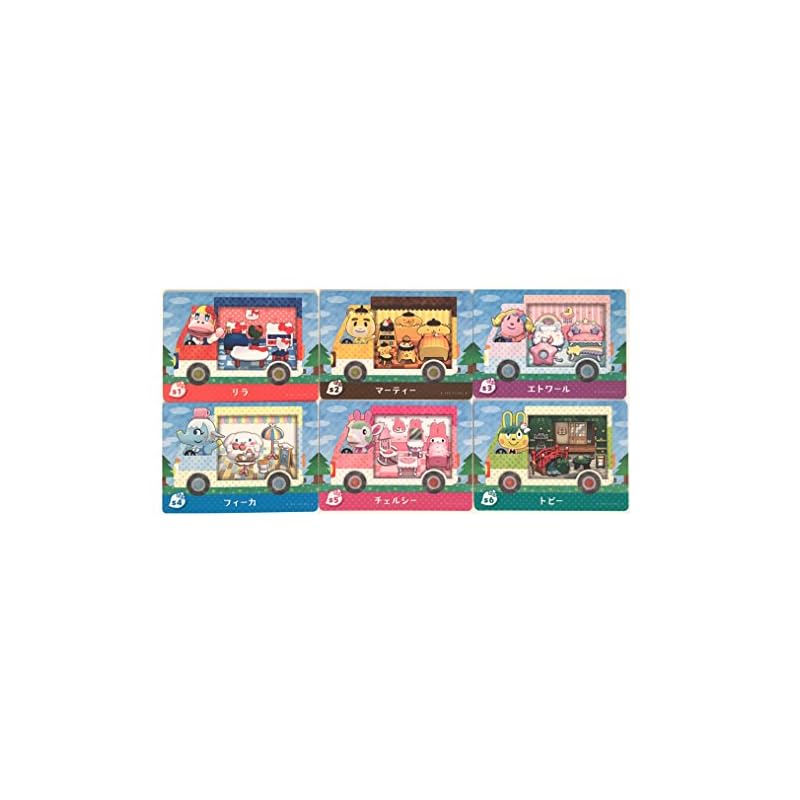 Tobidase Animal Crossing amiibo+ [Limited] amiibo card Sanrio Characters Collaboration, all 6 sets (with 3 random stickers)
